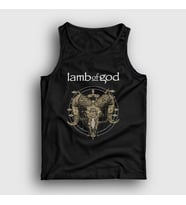 Presmono Unisex Siyah Horns Lamb Of God Atlet 93887tt