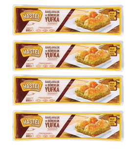 Hastel Baklavalık Yufka 800 Gr. X 4 Adet