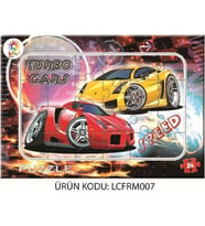 Turbo Cars Puzzle 24 Parça