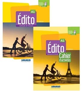 Edito A1 2e édition 2022 Méthode de français Livre de l'élève + Cahier d'exercices + Downloadable Audios