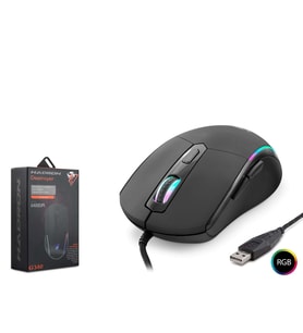 Hadron G340 Destroyer 6400 DPI RGB 1.5mt USB Kablolu Oyuncu Mouse