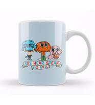Gumball Darwin Anais No Evil Kupa Bardak Porselen