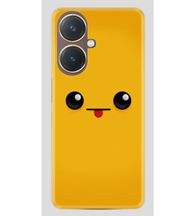 Vivo Y27 Kılıf Desenli Silikon Platinium Series Yellow Sweet 1817