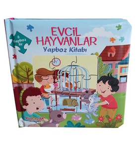 Evcil Hayvanlar - Yapboz Kitabı