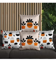 eJOYA Modern Tasarımlı 4'lü Yastık İçi Ve Kırlent Kılıfı 45cm 113649
