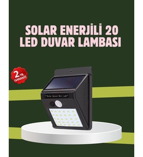 Kablo Gerektirmeyen Solar Led Bahçe Ve Veranda Işığı
