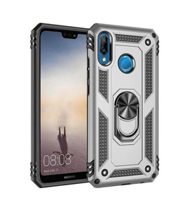 Huawei P20 Lite Uyumlu Kılıf Zore Vega Kapak (Mavi)