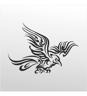 Folyo Sticker Kuş Deseni 200cm Uzunluk (Karışık)