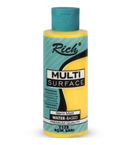Rich Akrilik Boya Multi Surface 120 CC Açık Sarı 120-2128