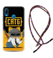 Huawei P20 Lite Mate 10 20 Lite Pro P40 Lite KılıfBoyun Asklı Rasta Silikon Cat G 1677