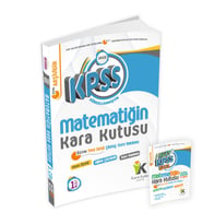 KPSS Matematiğin Kara Kutusu 1.cilt Konu Özetli Dijital Çözümlü Çıkmış Soru Bank (Beyaz)