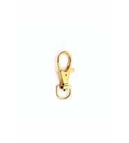 3 cm Lüks Gold Metal Anahtarlık Klipsi - Anahtarlık Aparatı (4 Adet)