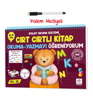 Cırt Cırtlı Kitap Okuma Yazmayı Öğreniyorum (Çok Renkli)