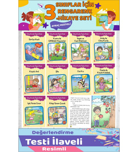 3.Sınıf Okumayı Sevdiren 10 lu Hikaye Seti 11 (64 sayfa)