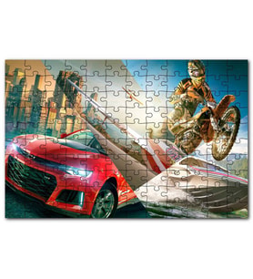 Cakapuzzle The Crew 2 Video Game 2018 Görseli Puzzle Yapboz MDF (Ahşap) (120 Parça)