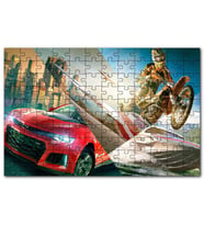 Cakapuzzle The Crew 2 Video Game 2018 Görseli Puzzle Yapboz MDF (Ahşap) (120 Parça)