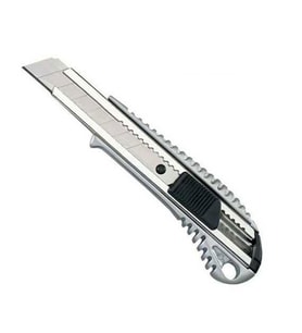 TROY 21603 Profesyonel Maket Bıçağı (100x18mm) (Metal)