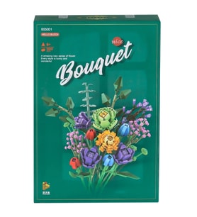 P655001 Panlos Çiçek Buketi 999 Parça Blok Seti -Vagon life