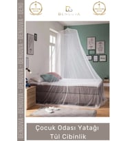 #YatakCibinliği Sinek Koruyucu Estetik Dekoratif Şık Yetişkin Çocuk Rahat Uyku Tül Oda Cibinlik