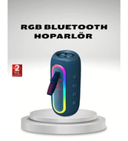 Northcity Taşınabilir Mini Bluetooth Hoparlör - Güçlü Ses ve Şık Kırmızı Tasarım