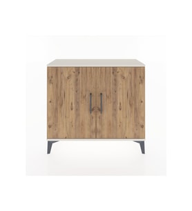 Arges Şifonyer 2 Raflı 2 Kapaklı 88x30x80 Aytaşı-Çam