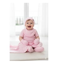 Kız Bebek Raporlu 7 Li Zıbın Hastane Çıkış Seti (Pembe)