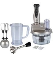 Powelix Activflow Expert 4 Bıçaklı 1500 Watt Cam Hazneli Blender Seti - Gümüş