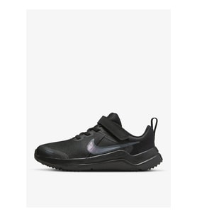 Nike Downshifter 12 Kids Black PSV Kız Çocuk Çırtlı Bantlı Yürüyüş Koşu Ayakkabısı Siyah