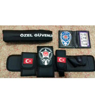 ÖZEL GÜVENLİK TESİSAT BEL KILIFI(+)ÖZEL GÜVENLİK ROZETLİ CÜZDANI(+)ÖZEL GÜVENLİK PALASKASI (3-AD) URUN,SATINAL,SIVILE SATILMAZ.