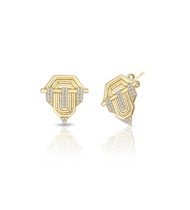 Altın Sienna Küpe (Gold)