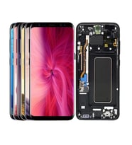Samsung Galaxy S8 Plus G955F ile Uyumlu Oled Ekran Dokunmatik (Siyah)