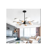 Ahşap Detaylı Hanging Led Avize