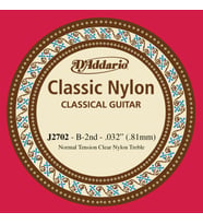 DADDARIO J2702 KLASİK TEK TEL, NAYLON, B-(Sİ), NORMAL