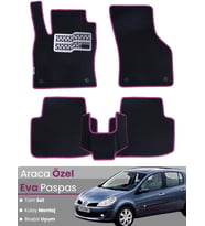 RENAULT CLİO 3 (2005-2011) Uyumlu EVA Paspas Tam Set–Araca Özel,Oto Paspas