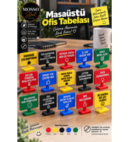 Dekoratif Masa Tabelası / Masa Yazısı / Dekor Tabela