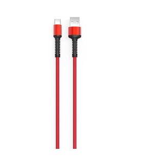 Lexroo LS64 Type-C Usb Kablo - Kırmızı