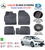 Toyota Corolla 3D Paspas Havuzlu Pro 2013-2018 Arası