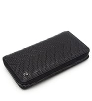 Pierre Cardin Siyah Örgü Unisex Deri Cüzdanı 11056