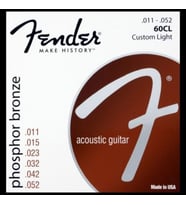 Fender Phosphor Bronze Acoustic Ball End 60CL .011-.052 Akustik Gitar Teli