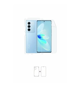 Vivo V27 5G Full Body 360 Derece Kaplama Ön Arka ve Yanlar Kaplayan Poliüretan Film