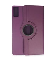 Pad 6 Kılıf 360 Tablet Deri Kılıf - Mürdüm