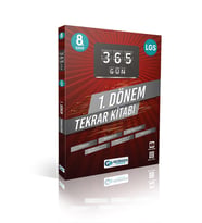 Gezegen Yayınları 8.Sınıf Tüm Dersler 365 Gün 1.Dönem Tekrar Kitabı 