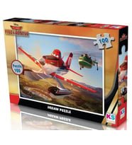 KS Games 100 Parça Uçaklar 2: Söndür ve Kurtar Çocuk Puzzle - PL714 - Erkek Çocuk