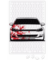 Golf MK7 R7 Puzzle 240 Parça Yapboz