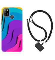 INFINIX Smart 4 5 6 Zero 8 S5 Pro Kılıf Boyun Askılı Silikon Renk Cümbüşü 1631