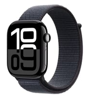 Apple Watch Series 10 Gps 46MM Jet Black Aluminium Case With Ink Sport Loop