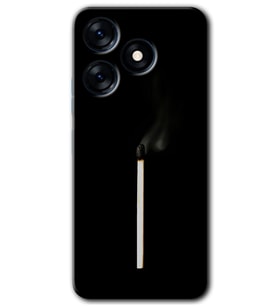 Tecno Spark 10 4G Kılıf HD Desen Baskılı Kılıf - Sönmüş Kibrit
