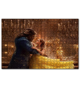 Cakapuzzle  Emma Watson Beauty and The Beast  Puzzle Yapboz MDF (Ahşap) (120 Parça)