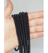 Oniks Taşı Rondela Kesim 2.5x6mm Parlak Dizi (52952)