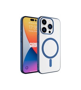 Apple iPhone 15 Pro Uyumlu Kılıf Zore Wireless Şarj Özellikli Pixel M-safe Kapak